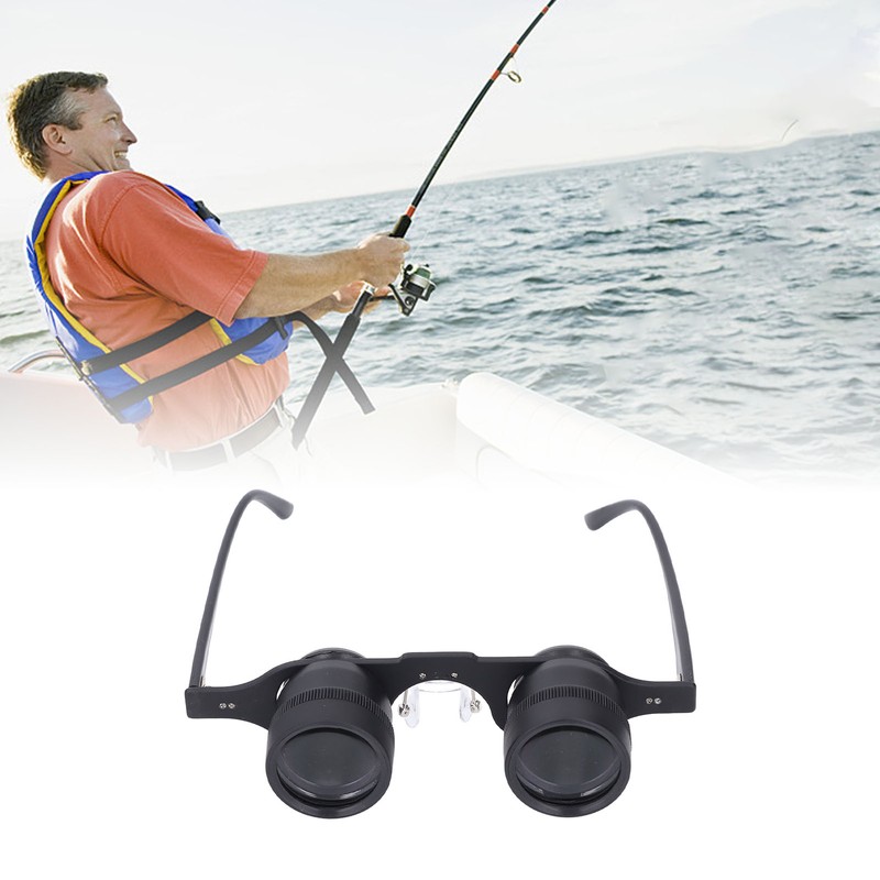 10X Fishing Binoculars Professional Adjustable Focus HD Binoculars for Fishing