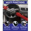 Dodomes Steering Wheel Lock Anti-Theft Heavy Duty Secure Car Device,