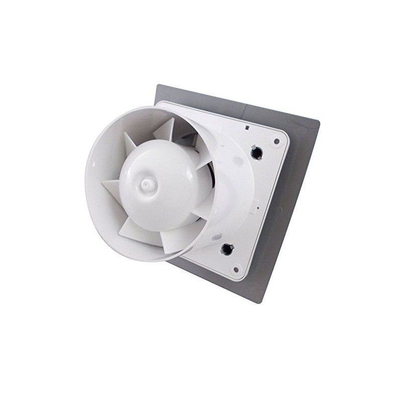 Bathroom Extractor Fan 100mm / 4" with Timer (Delay Switch