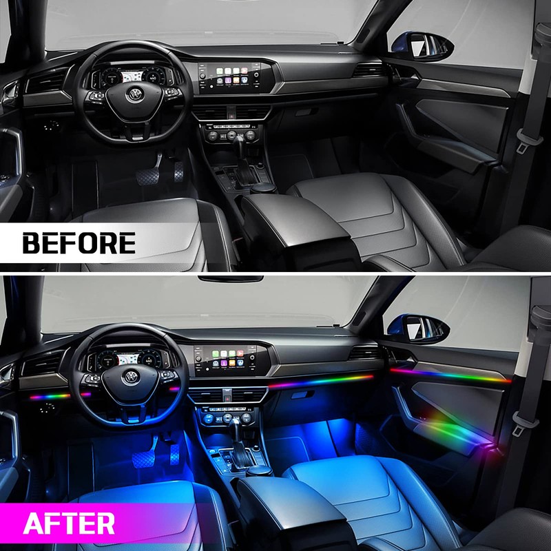 Dreamcolor Acrylic Interior Car Light 10 in 1 Automotive Ambient