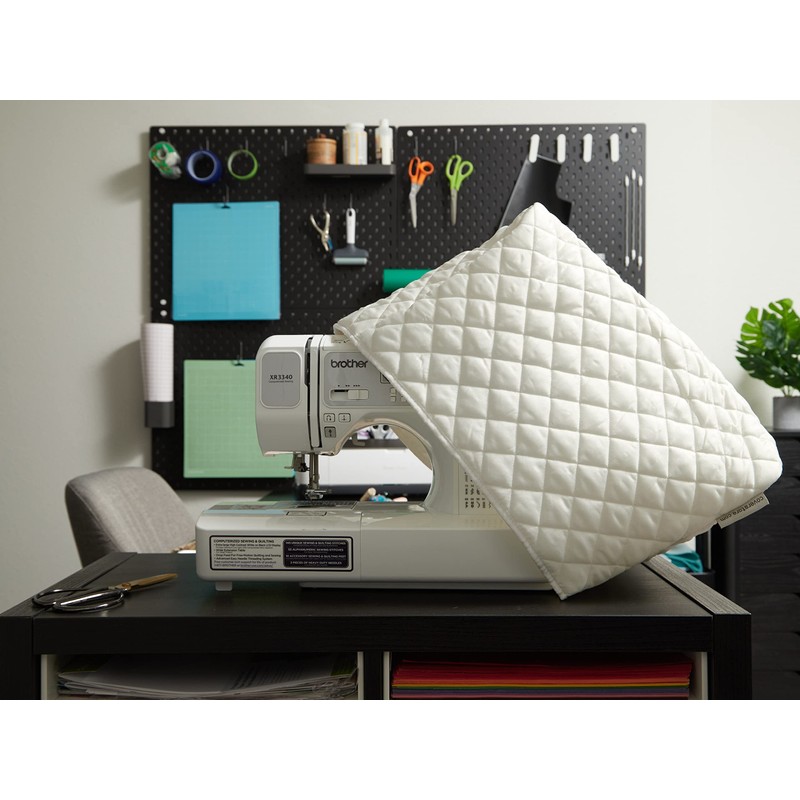 Covermates Sewing Machine Cover - Padded Protection, Storage Pockets, Stain