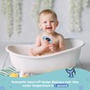 Baby Bath Thermometer with LED Light Temperature Warning Function, Bath