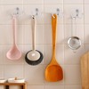 YSDMY Pack of 8 Coat Hooks, Silver, Double Wall Hooks,