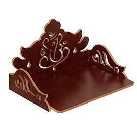 CAPIO ART Wooden Wall Hanging Puja Temple for Home Shop Office