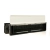 TSS Letterplate 12" in White, Telescopic Sleeved Letter Box for