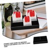 ABOOFAN Tea Bag Storage Organizer 3 Compartments Food-Grade Coffee Box