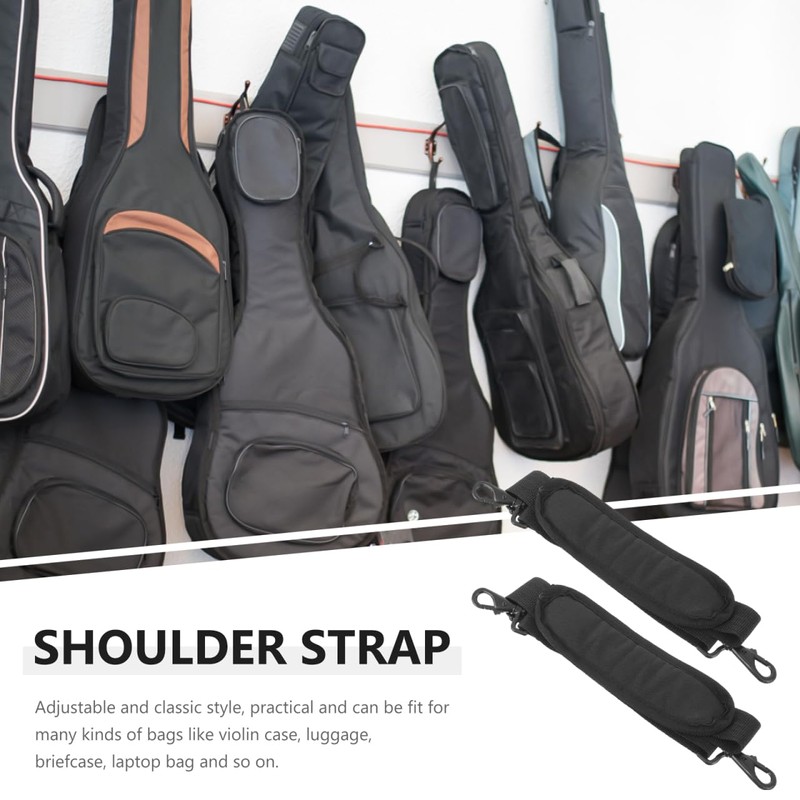 Totority 2 Pcs Adjustable Padded Shoulder Strap Canvas Replacement Bag