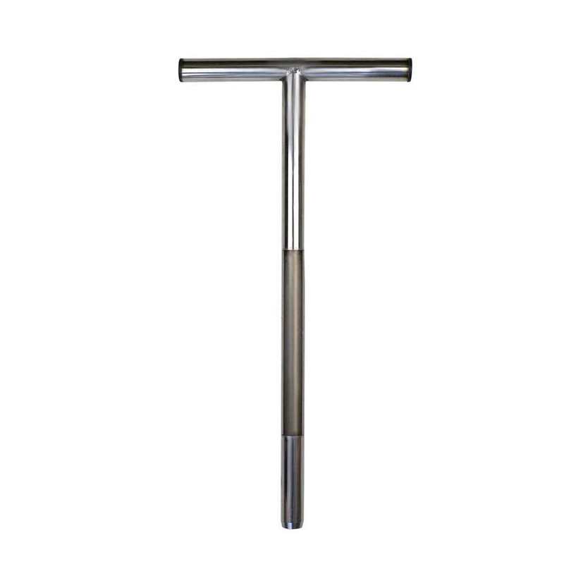 Soil Sampler Probe Stainless Steel Tubular T Style Handle Soil