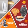 Thanksgiving Turkey Mini Waffle Maker- Make Holiday Breakfast Special for