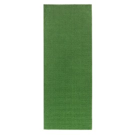 Ottomanson Evergreen Artificial Turf Area Rug, 20 in x 59 in, Green