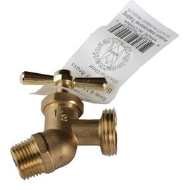 Brass Hose Bibb Male 3/4"