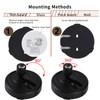 HOFUY 4-Pack Wireless LED Spotlight Battery Operated Picture Lights, Puck