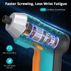 Electric Screwdriver, Rechargeable 3.7V Cordless Screwdriver with 29pc Bit Set,