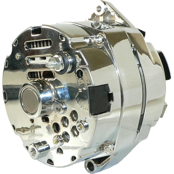 Gladiator High Quality Chrome One Wire 120 Amp Alternator fits