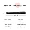 EASTHUA Set of 12 Micro-Pens, Fine Point, Fineliner Ink Pens,