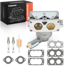 A-Premium 791230 Carburetor Compatible with Briggs & Stratton LA150 LA130 L120 20HP 21HP 23HP 24HP 25HP V-Twin Engines, Replace 405777 406777 407677 407777 441777 442577 445677 445705 445777