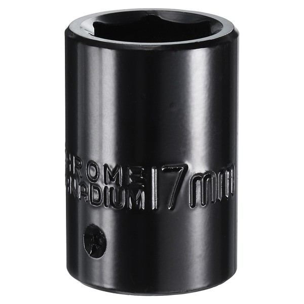 sourcing map 1/2" Drive 6 Point Pneumatic Socket 17mm Metric
