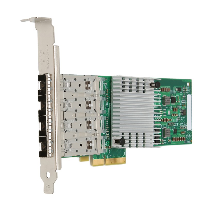 PCI E X4 Gigabit Ethernet Network Card I350AM4 Chipset Quad