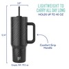 go! 40oz Stainless Steel Handle Tumbler with Triple Insulation &
