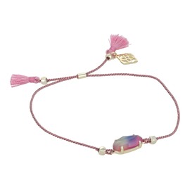 Kendra Scott Everlyne Cord Friendship Bracelet in 14k Gold-Plated Brass, Watercolor Illusion