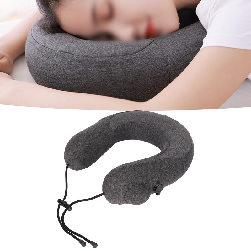 U Shaped Neck Pillow Adjustable Breathable Comfortable Neck Release Relieve
