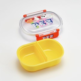 Skater QAF2BAAG-A Children's Lunch Box, 12.2 fl oz (360 ml), Fluffy, Domed, PEZ Pets, Antibacterial, For Kids, Made in Japan