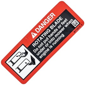John Deere M118610 Safety Sign Label