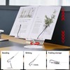 Desktop Book Stand for Reading with 360° Rotating Base &