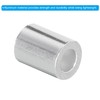 uxcell 1/8" 3mm Aluminum Crimping Loop Sleeve Single Round Ferrule