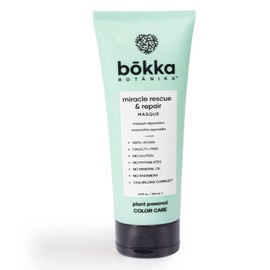 Bokka Botanika Plant Powered Color Care Miracle Rescue & Repair Masque 8oz/237ml