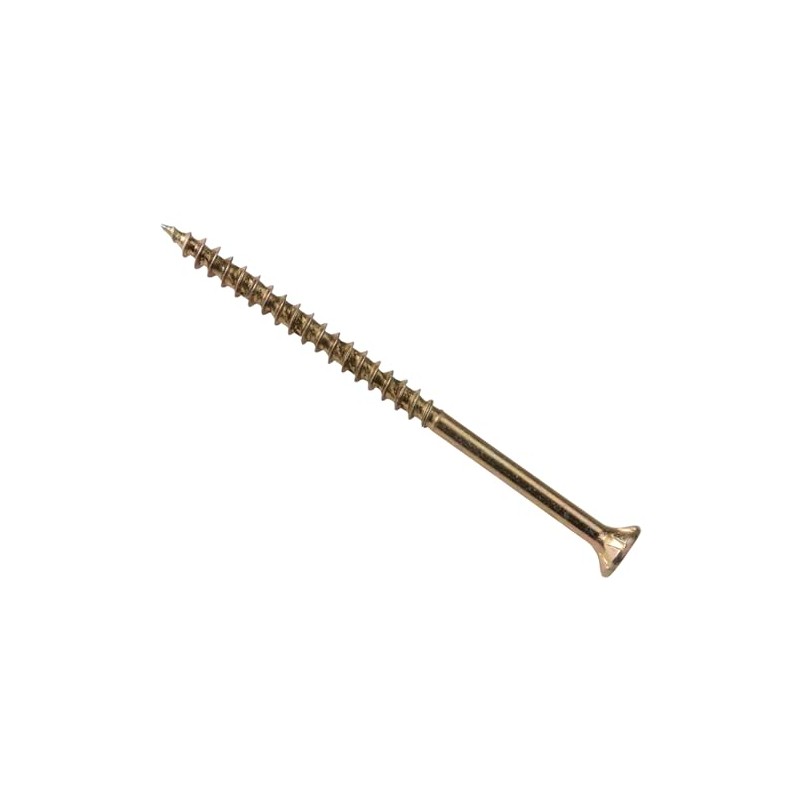 ForgeFast Elite Low-Torque Woodscrews | 4.0 x 50mm | Zinc