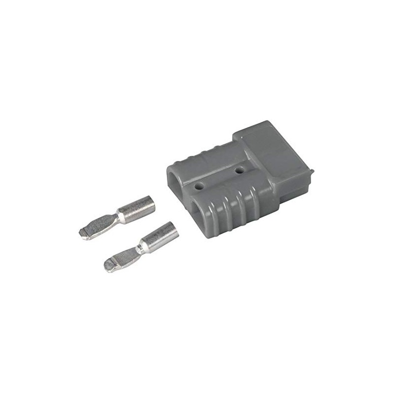 Light Duty Plug,Brass/Silver,12 to 10 ga