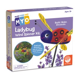 MindWare New - MindWare Make Your Own Wind Spinner Kit - Ladybug - Ages 8+ | 1 player