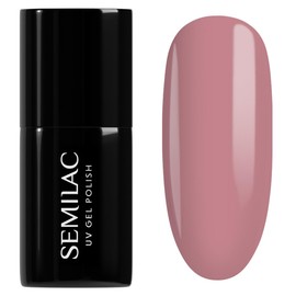 Semilac UV Nagellack | Rosa Farb | 097 Indian Roses | 7 ml | UV LED Farblack für Farbintensive Fingernägel | Ergiebig und Langlebig Nail Polish | Ideal für zu Hause und Professionelle Maniküre