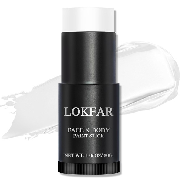 LOKFAR White Face Body Paint Stick, Eye Black Stick for