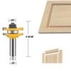 OLETBE 3 PCS Router Bit Set, 1/2-Inch Shank Round Over