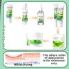 9 Pcs Aloe Vera Skincare Set with Moisturizing Facial Cleanser,Toner,Face