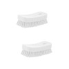 BIUDECO 2pcs Nail Care Tools Brush for Fingernail Scrubbing Cleaning