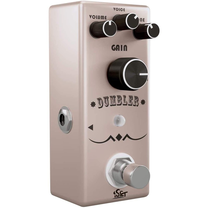 ISET Pedal DUMBLE para guitarra eléctrica con efecto de bajo