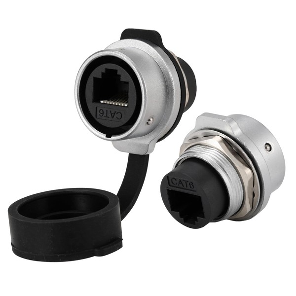 PENGLIN 2PCS RJ45 Shielded Ethernet Industrial Connector Heavy Duty, Outdoor