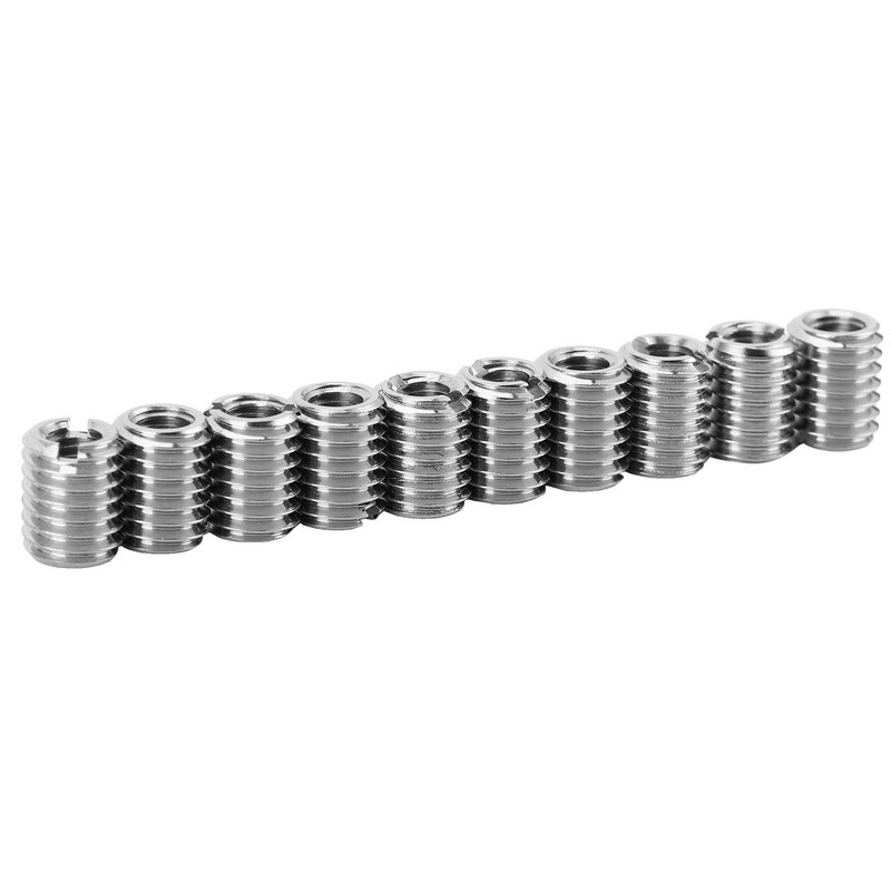 Tbest Threaded Inserts From M6 to M5, 10pcs Thread Insert