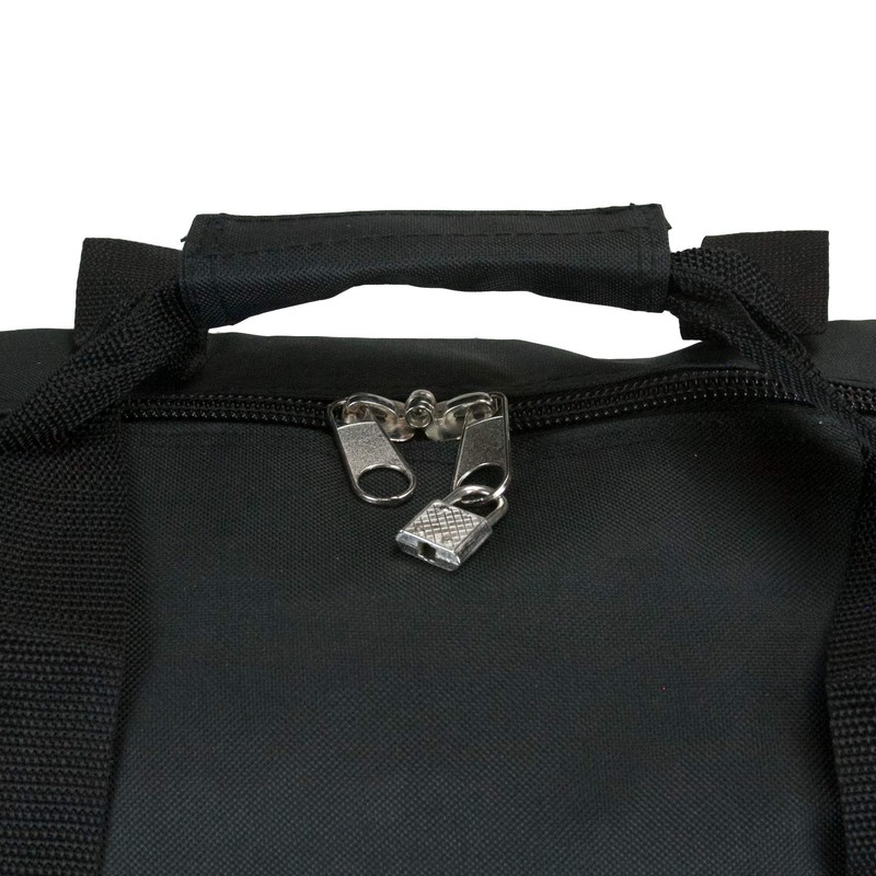 19" 24" 30" 36" 42" Simple Duffel Bag - Black