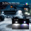 MICTUNING C1 4 Pods RGBW LED Rock Lights - Multicolor