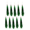 Lamettini Tinsel Pendant Christmas Tree Decoration Christmas Pendant (100, Green)