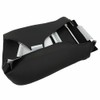 Zieichy Passenger Side Bottom Replacement Leather Seat Cover Black Compatible