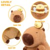 Ditucu Cute Capybara Plush with Bee Backpack Kawaii Capibara Stuffed
