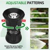 AUTOMAN Garden Hose Nozzle Heavy Duty, Fireman Hose Nozzle, High