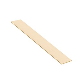 CCTVMTST Brass Flat Rectangular Bar Stock 3 x 25.4 x 152.4 mm for Making Handicrafts and Fittings