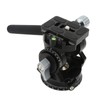 Fluid Tripod Head with Storage Case Plate, Handle, Panoramic Base,