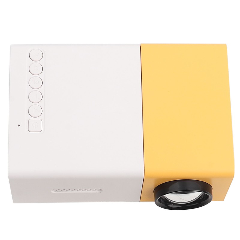 Mini Stylish Home Theater Portable LED Projector High Definition Support